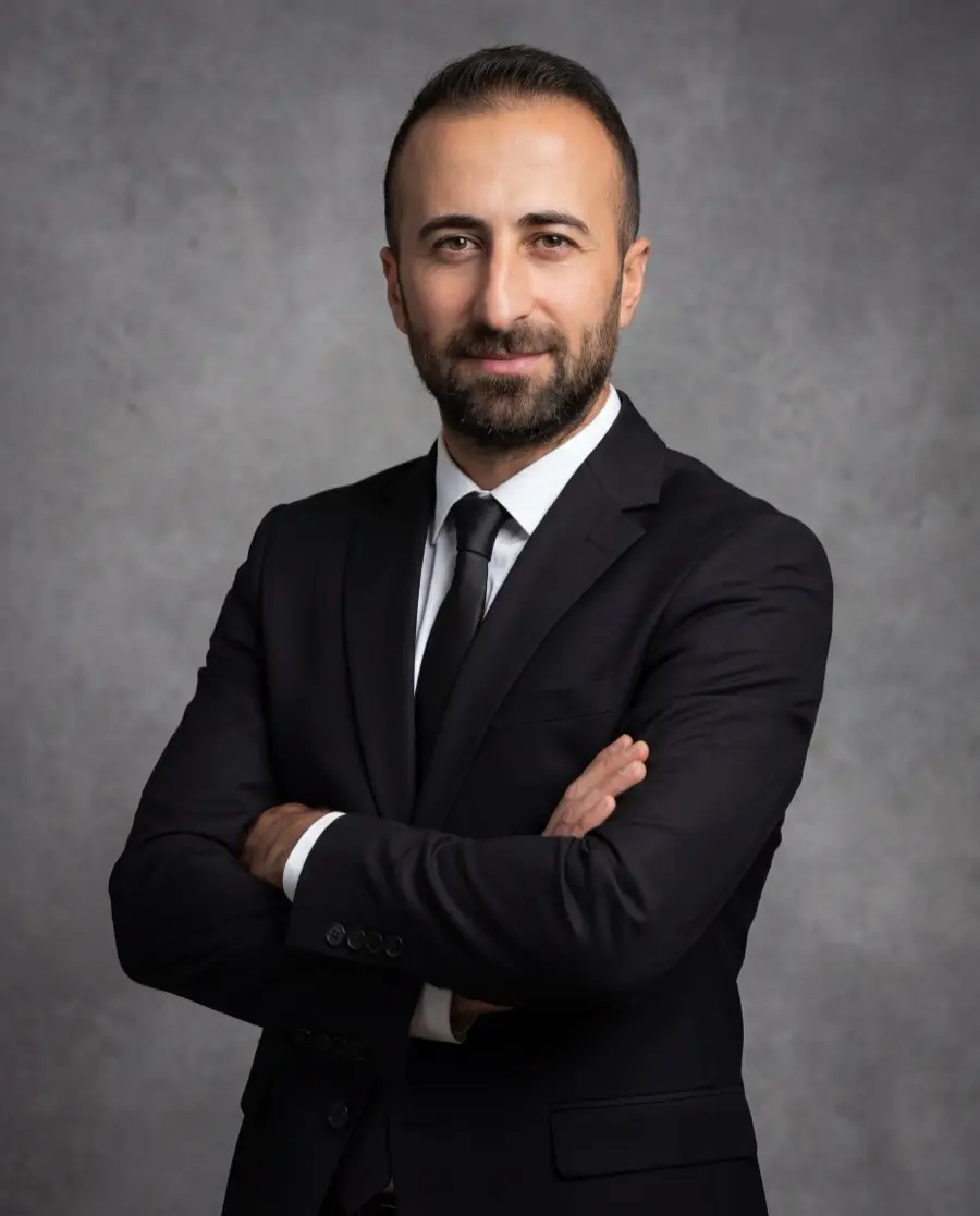 Black Suit Formal headshot style